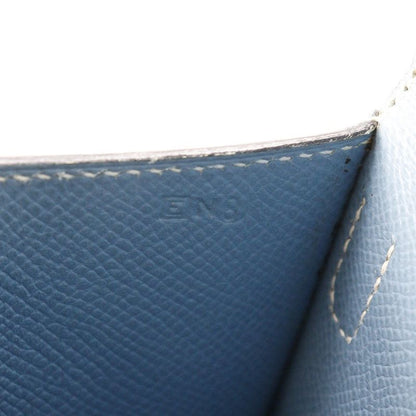 Hermes Amelie Courchevel Blue Jean Light Blue □E Ladies Shoulder Bag