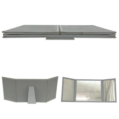 Dior Mirror Gray Beauty Excellent Condition Tabletop Synthetic Leather Preowned