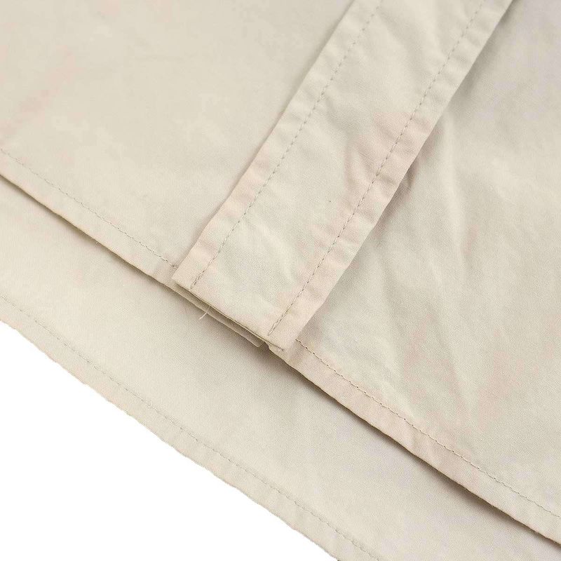 Balenciaga 21aw Embroidered Wide Fit Shirt 675642 Tkm10 Beige 38