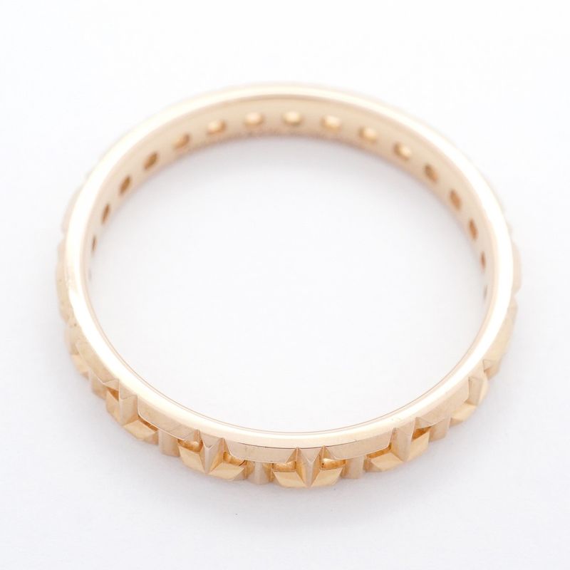 Tiffany & Co Ring T True/narrow 18K Pink Gold Pink Gold #215 Men's