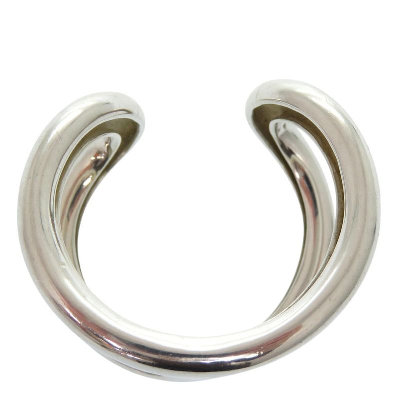 Hermes Osmose Bracelet Cuff Bangle Sv925 Silver 0181 Hermes