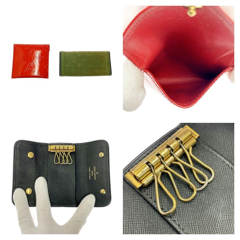 Louis Vuitton Epi PVC Wallets Set of 4 Purple 395754 Long Wallets