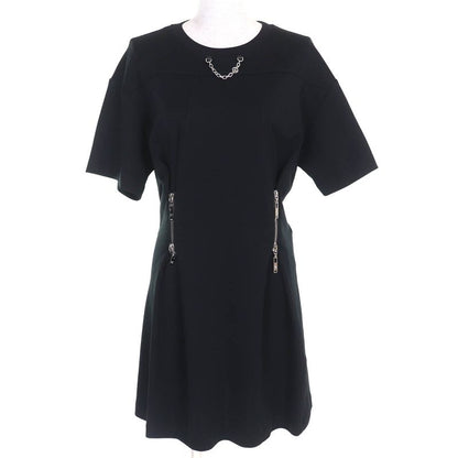 Louis Vuitton 25SS 100% Cotton LV Logo Chain Zipper Waist Short Sleeve T-shirt