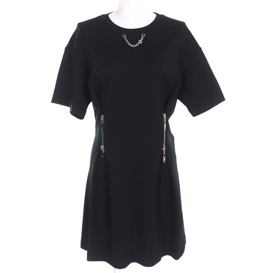 Louis Vuitton 25SS 100% Cotton LV Logo Chain Zipper Waist Short Sleeve T-shirt