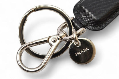 Prada Key Ring Key Holder Prada USB Memory 4GB Saffiano Black 2ara21 Never Used