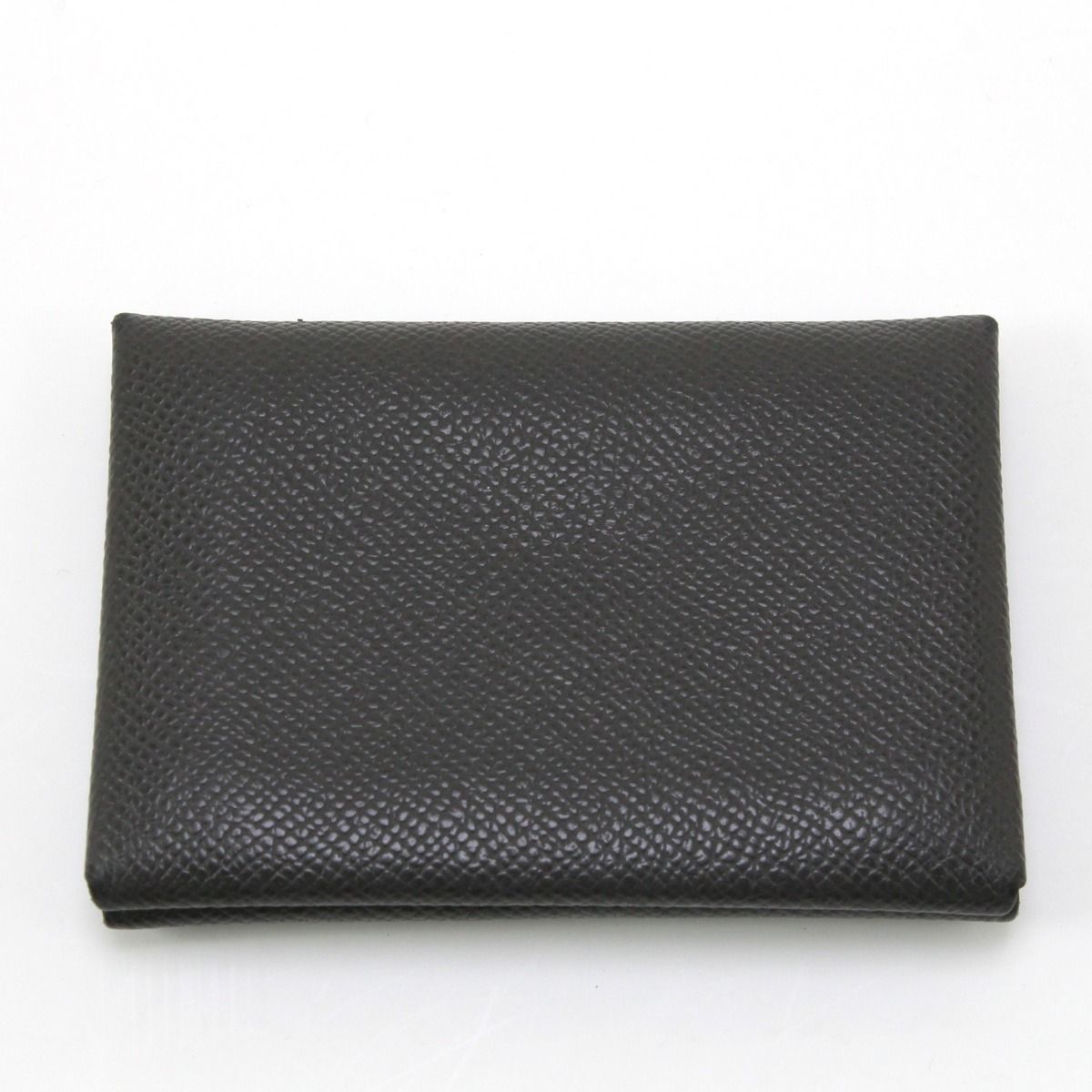 Hermes Vaux Epson Calvi Duo Business Card Holder U Fm010 PM Gray