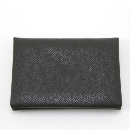 Hermes Vaux Epson Calvi Duo Business Card Holder U Fm010 PM Gray
