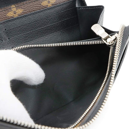 Louis Vuitton Monogram Macassar Zippy Dragonne L-shape Zipper Long Wallet