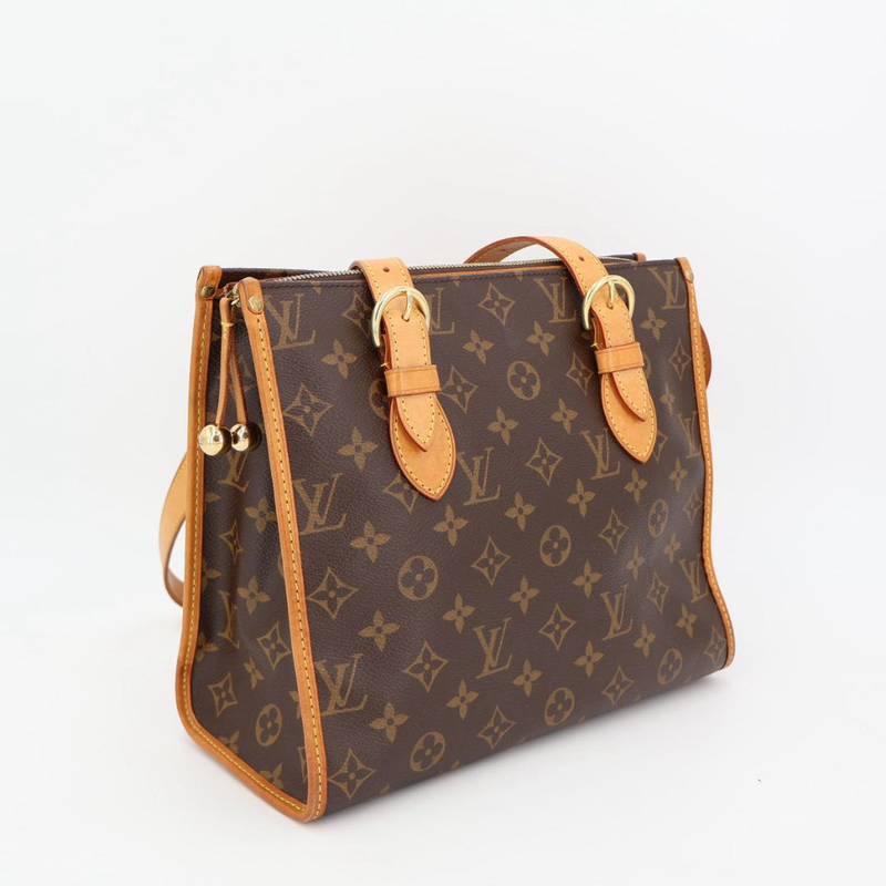 Louis Vuitton Monogram Popincourt O One Shoulder Tote Bag M40007 Brown PVC