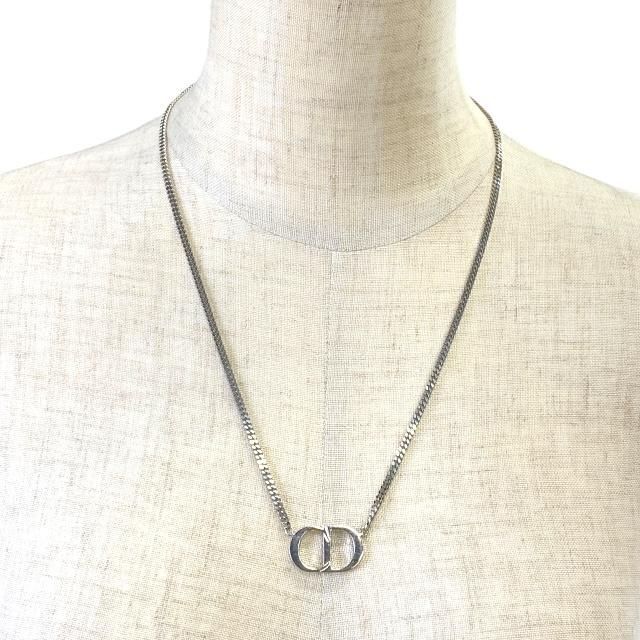 Christian DIOR N1026homst Necklace Chain Necklace Jewelry Accessories Small
