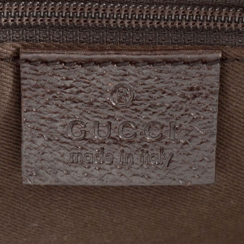 Gucci Tote Bag GG Canvas Leather 113019 Beige Women