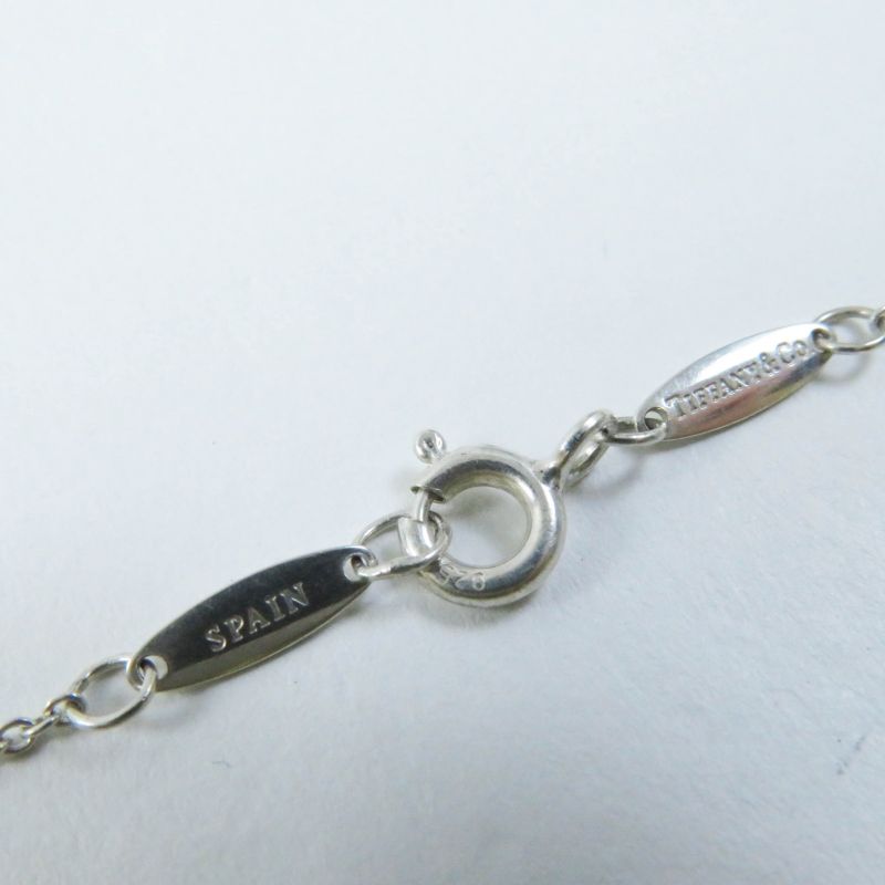 Tiffany & Co Color Visa Yard Ag925 Pink Sapphire Necklace Pink