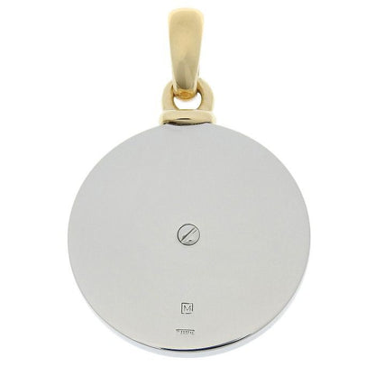 Bvlgari Bulgari Horoscope Leo Diamond Pendant Top 18K Yellow Gold SS 750 Yellow