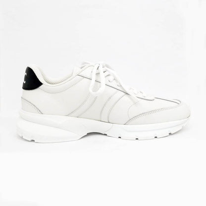 Celine Sneakers - White Black 35929 Size 39 Shoes Women's Women