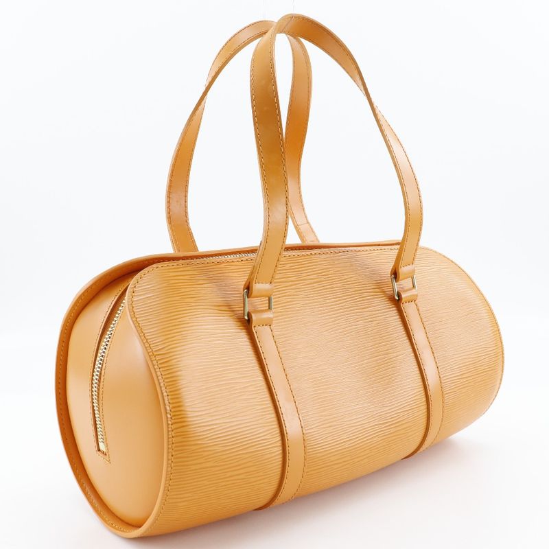 Louis Vuitton Soufflot M5222h Epi Leather Mandarin Orange Mi0053 Ladies Handbag