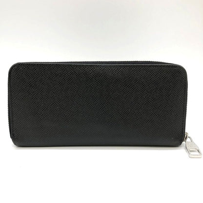 Louis Vuitton Zippy Wallet Vertical M30510 Long Wallet Black Taiga /leather