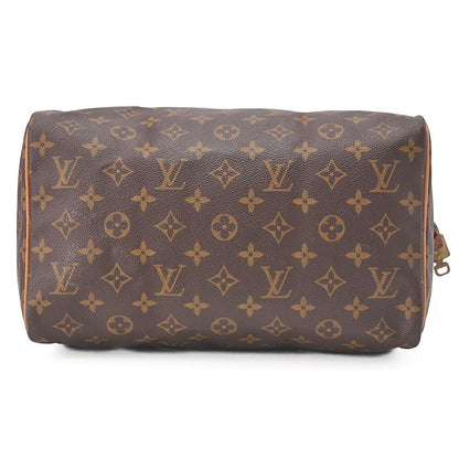 Louis Vuitton Monogram Speedy -30 Handbag M41526 Brown (gold Hardware) [no