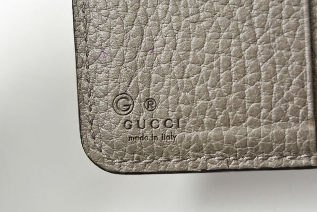 Gucci Wallet Preowned Gucci Foldable Wallet Gucci Swing Leather Light Blue