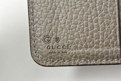 Gucci Wallet Preowned Gucci Foldable Wallet Gucci Swing Leather Light Blue
