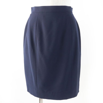 CHANEL Vintage 96P P06410v04616 100% Wool Coco Mark Button Jacket And Skirt