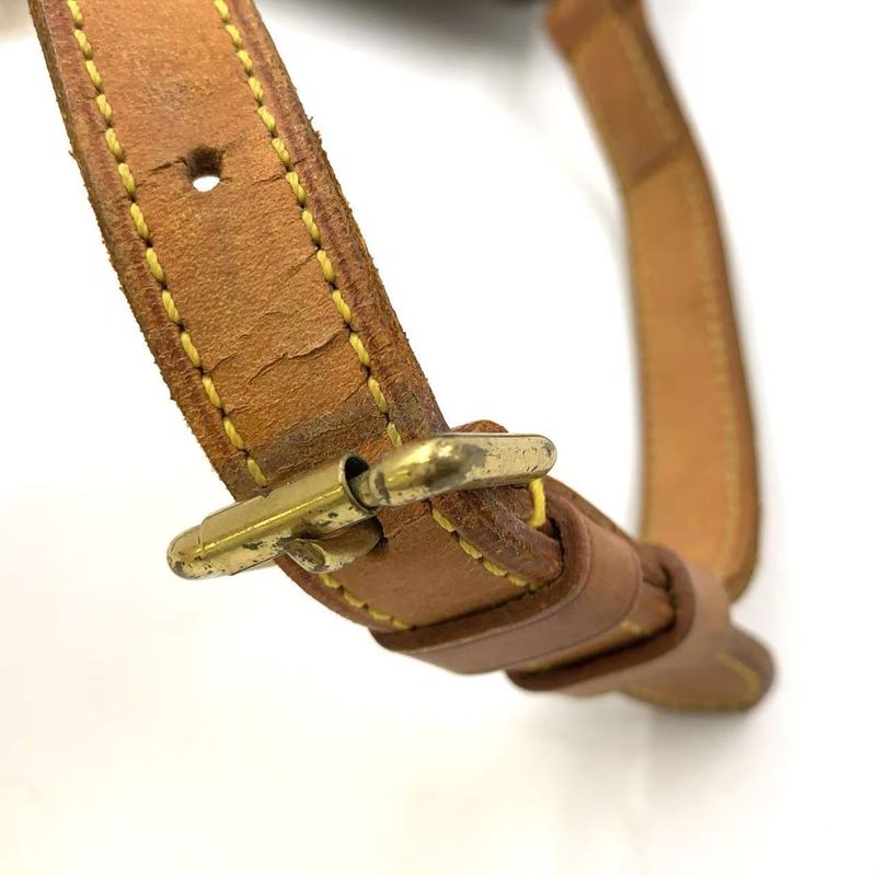 Louis Vuitton Musette Salsa Long Strap Monogram Leather × PVC Brown Shoulder