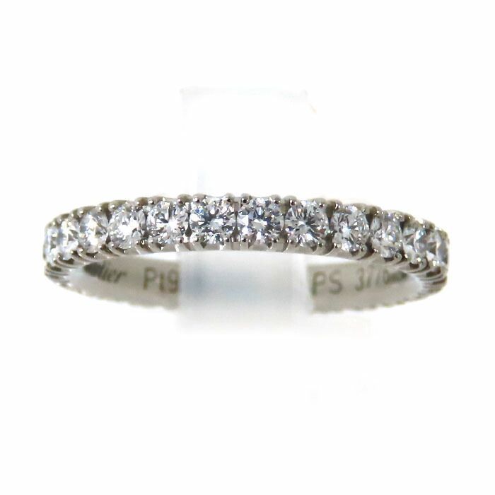 Cartier Etancel De Cartier Ring B4087100 Pt950 Platinum Full Eternity Diamond