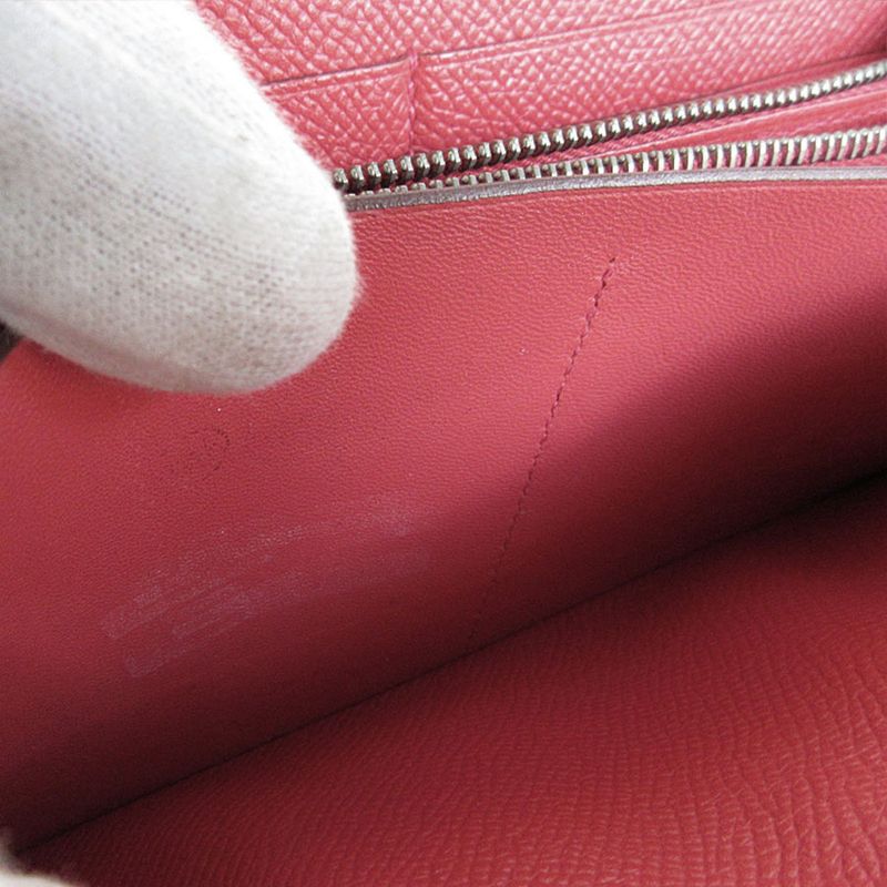 Hermes Round Zipper Long Wallet Azap Long