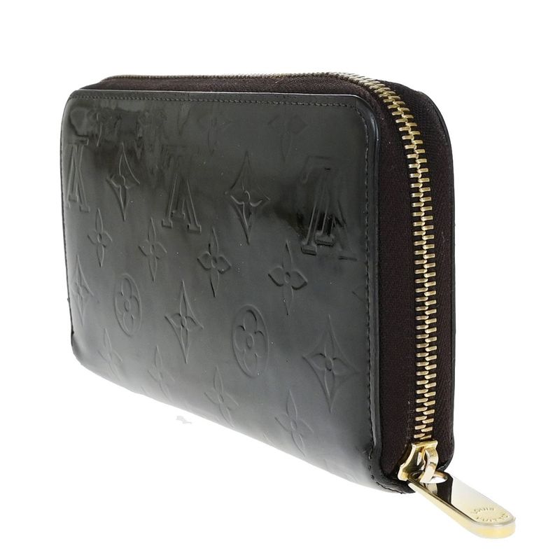 Louis Vuitton Wallet Zippy Wallet Amarante Enamel Leather Vernis M93522 67eb376