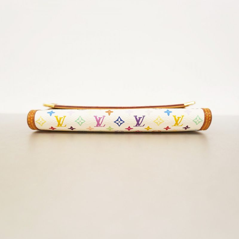 Louis Vuitton Trifold Long Wallet Monogram Multicolor Porte Trésor International