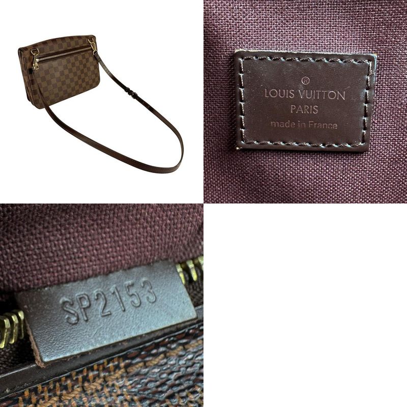 Louis Vuitton Crossbody Shoulder Bag Damier Hoxton GM N41253