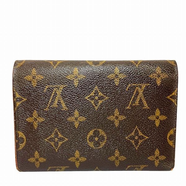 Louis Vuitton Monogram Porte Trésor Etui Papier M61202 Trifold Wallet Unisex