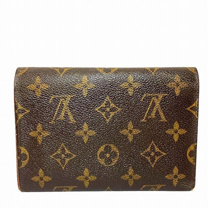 Louis Vuitton Monogram Porte Trésor Etui Papier M61202 Trifold Wallet Unisex