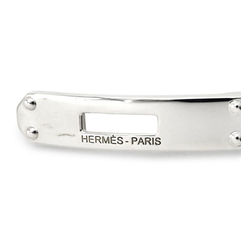 Hermes Bracelet Kelly Grumet TPM Silver 925 Silver XS Ag925 Chain H120439b [box