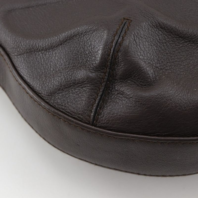 Cartier Panthère Panther Leather Brown Women's Shoulder Bag