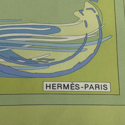 Hermes Carre 90 Silk Scarf Painter's Treasure Chest Monte Carlo Monte Carlo