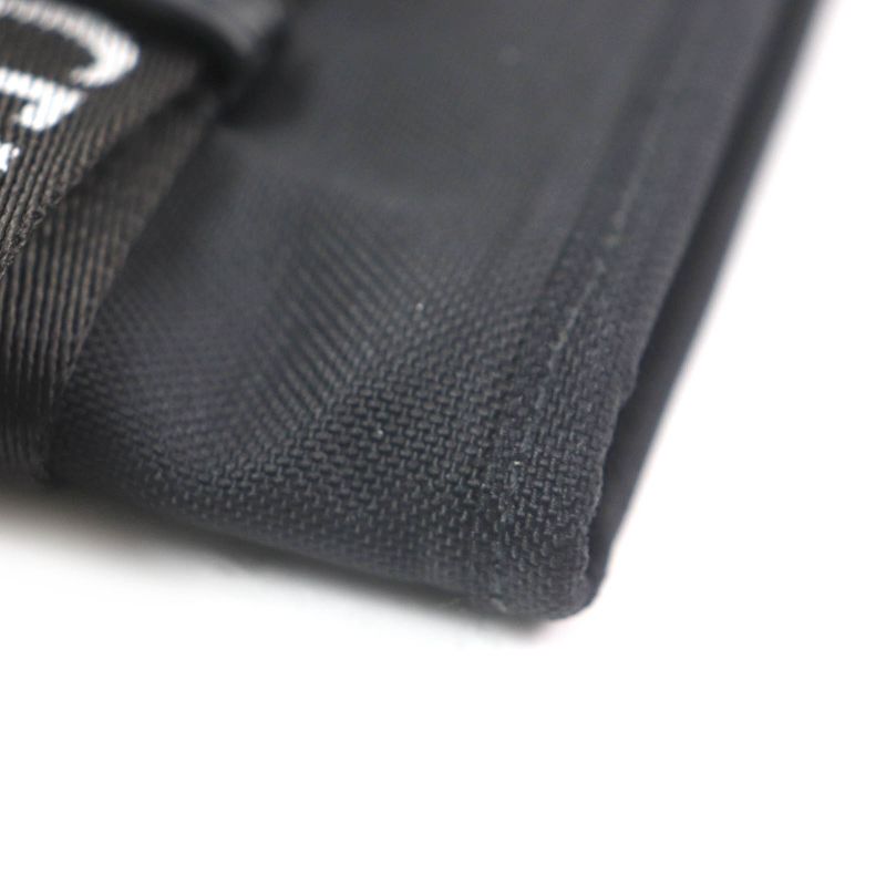 Celine 10j21 Trekking Cell Phone Holder With Logo Belt Phone Pouch Black Made