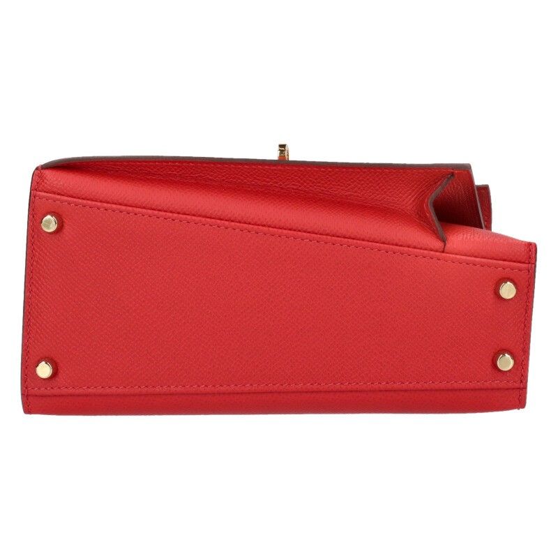 Hermes Mini Kelly None Order U Engraved Ghardware Leather Handbag Women