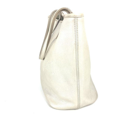 Bvlgari Bulgari Tote Bag Sbulgari Logo Sotirio Leather Silver