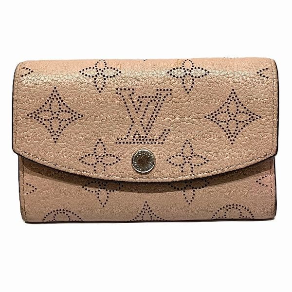 Louis Vuitton Monogram Mahina Portmonnais Anae M64050 Wallet Coin Case Women