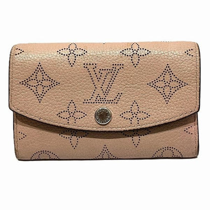 Louis Vuitton Monogram Mahina Portmonnais Anae M64050 Wallet Coin Case Women
