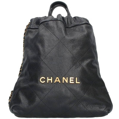 Chanel As3859 Chanel22 Caviar Skin Chain Backpack For Women