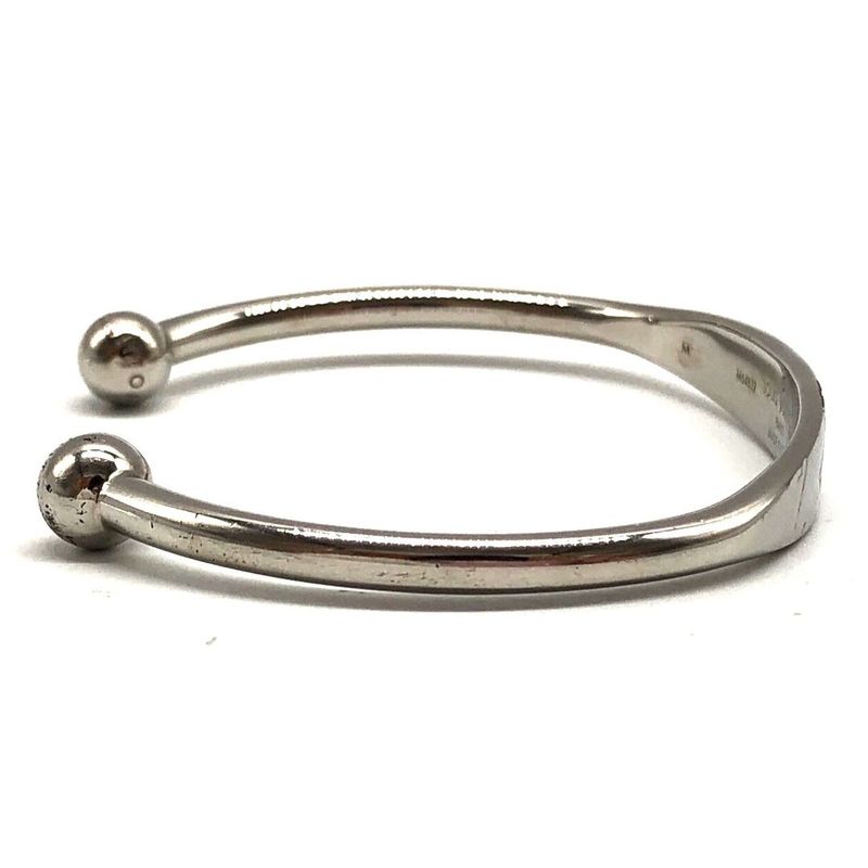 Louis Vuitton Jonk Monogram Bangle M64839 Bracelet Accessory Ladies Silver Used