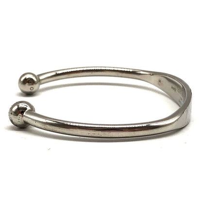 Louis Vuitton Jonk Monogram Bangle M64839 Bracelet Accessory Ladies Silver Used
