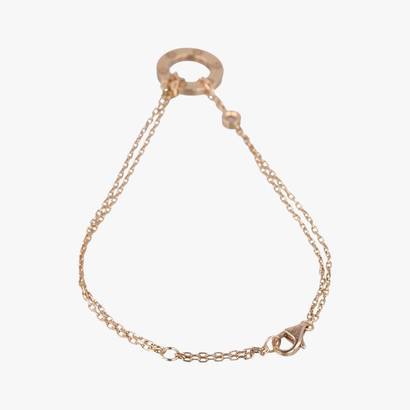 Cartier Love Circle Diamond Gold Au750 B6036700 Pz0161
