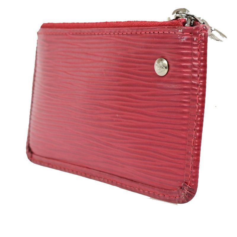 Louis Vuitton Key Case Coin Case Epi Red Pochette Cles M6380e 68sj341