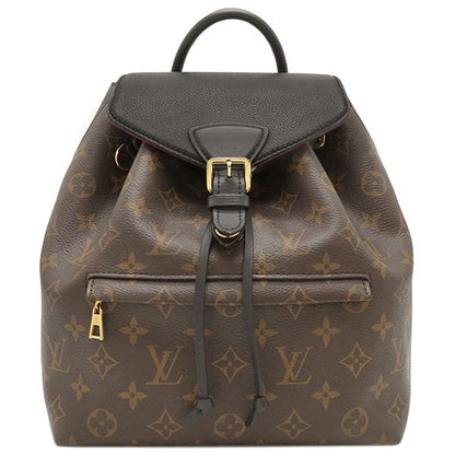 Louis Vuitton Backpack Daypack Montsourisnm PM Monogram Canvas Leather Monogram