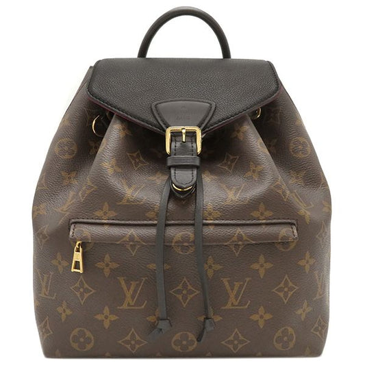 Louis Vuitton Backpack Daypack Montsourisnm PM Monogram Canvas Leather Monogram