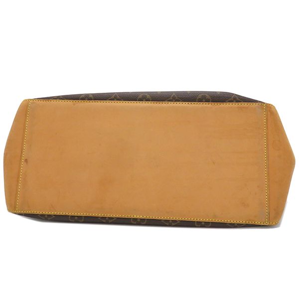 Louis Vuitton Tote Bag Cabas Mezzo Monogram Canvas Monogram Gold Hardware Brown