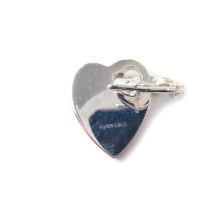 Gucci 796302 Trademark Hoop Earrings With Charm Sv925 Silver With