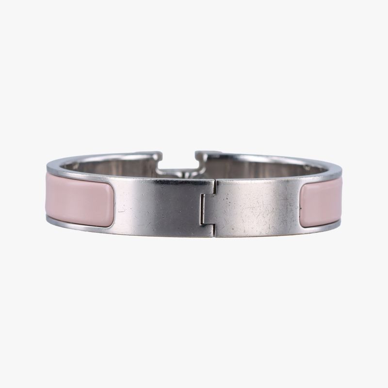 Hermes Click Clack Pink And Silver GP O